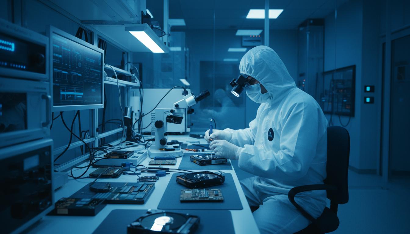 Data recovery and technical expertise